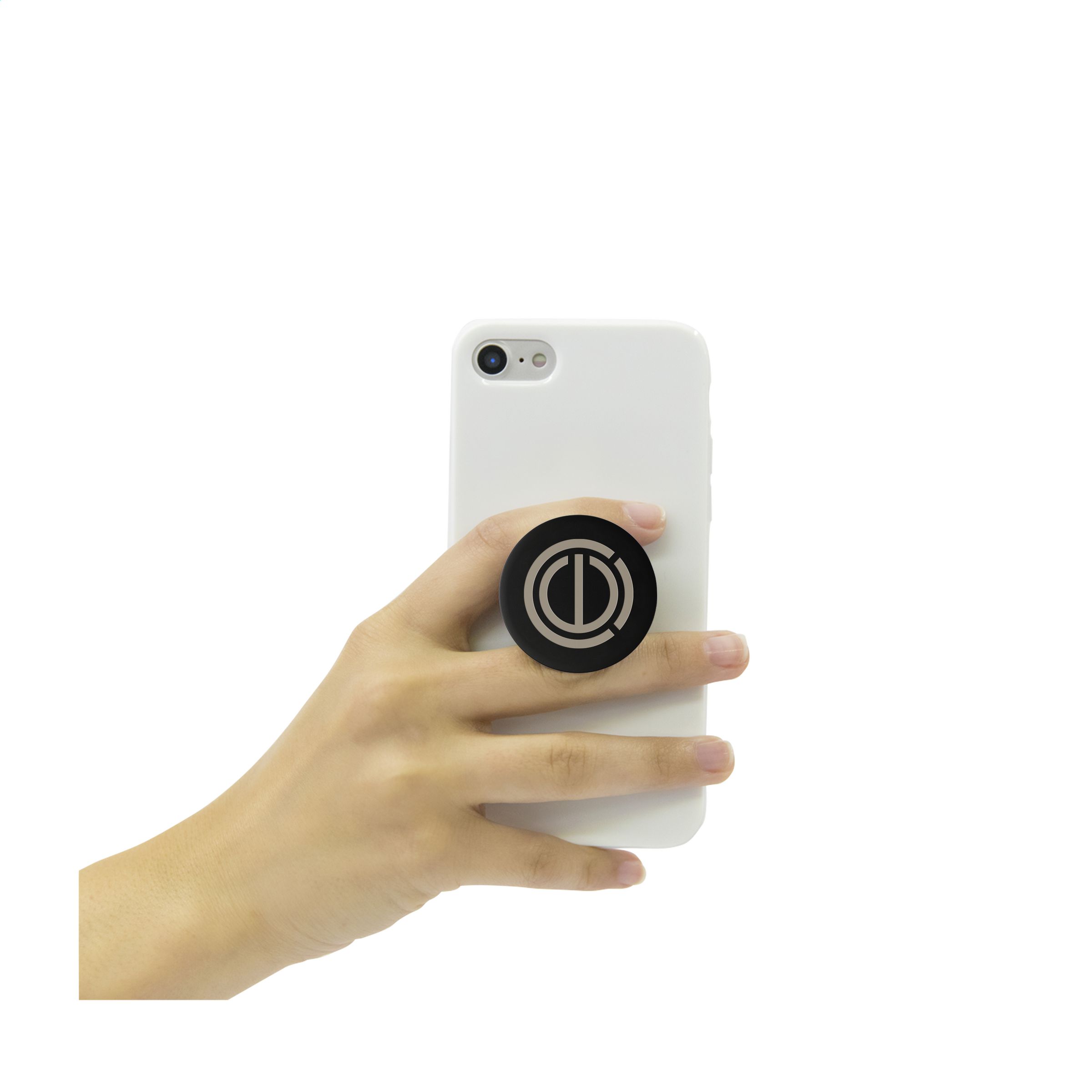 PopSockets® Aluminium telefoonhouder bedrukken met logo