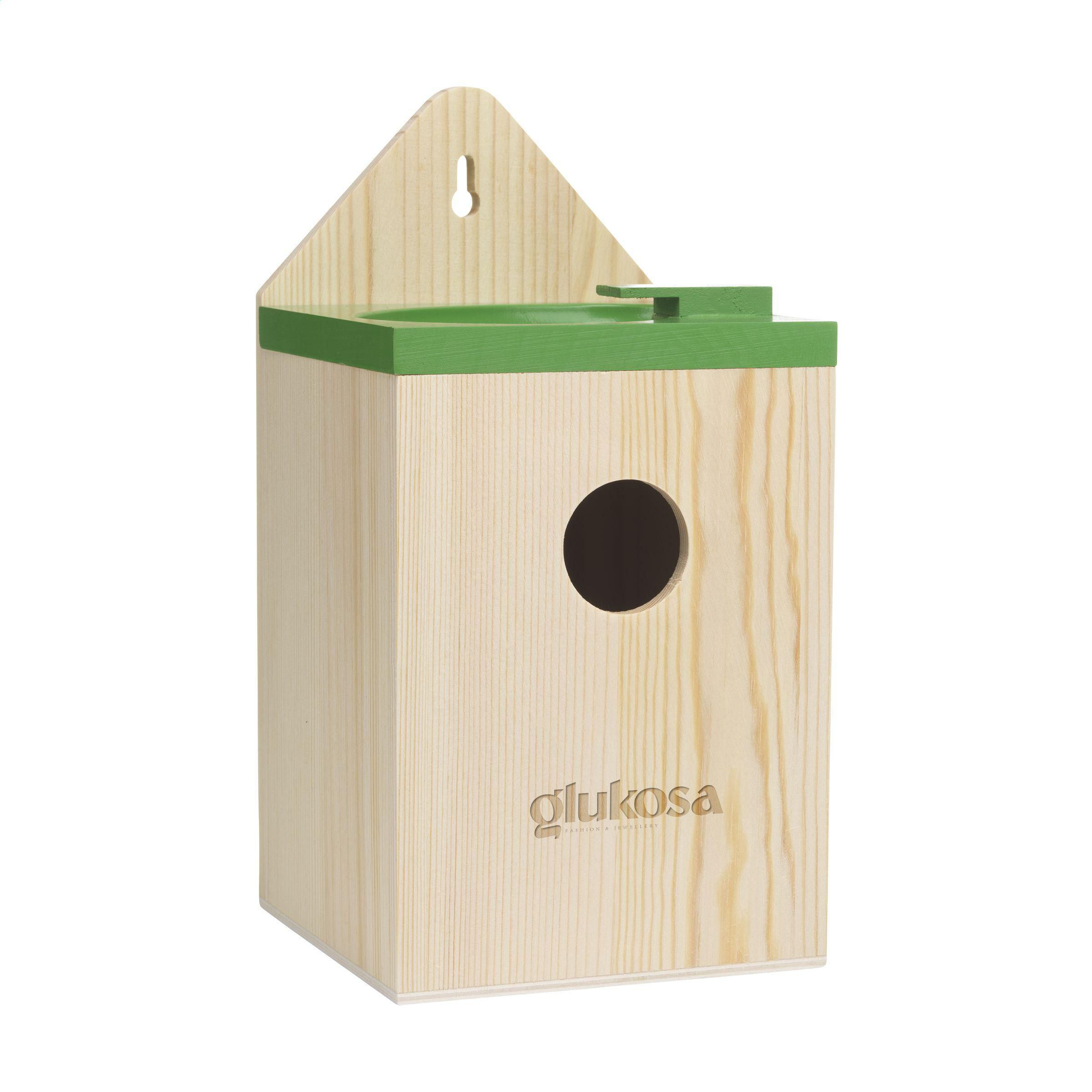 Rackpack Bird Mansion bedrukken met logo