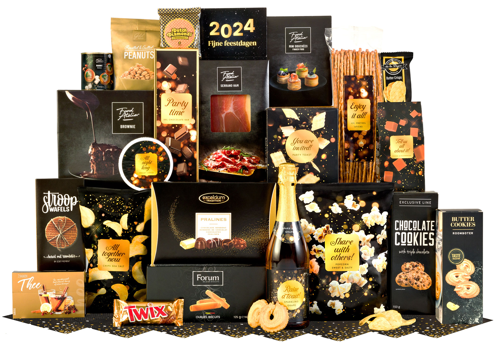 Raise a Toast! bedrukken met logo