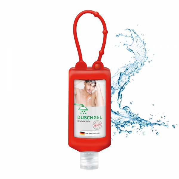 Douchegel "Lichaam en haar"
Fris humeur voor de hele dag
 bedrukken met logo