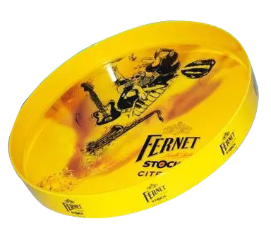 ProfiTray dienbland rond ø 320 mm PU bedrukken met logo