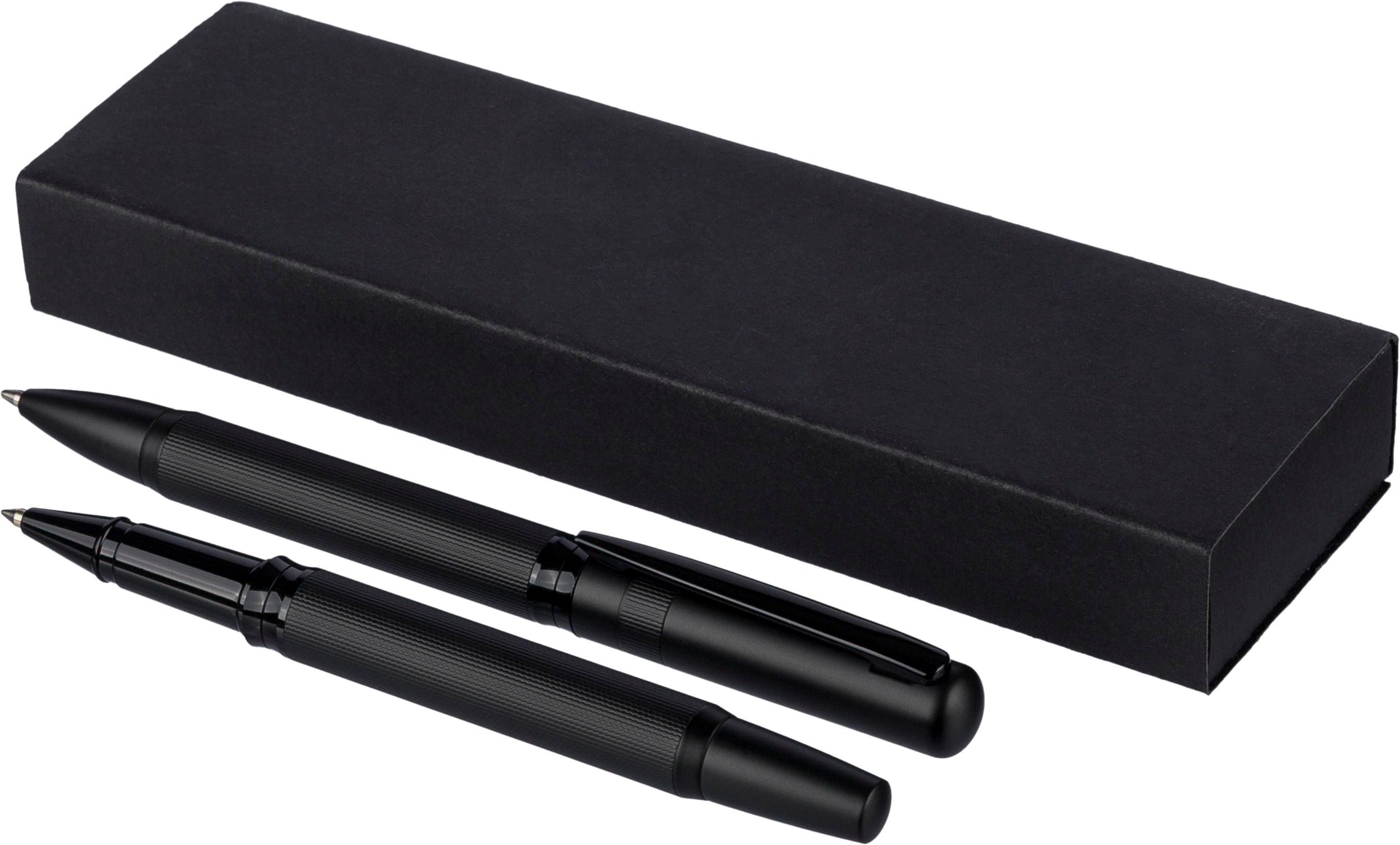 Set van metalen en ecobrass pennen  Adel bedrukken met logo