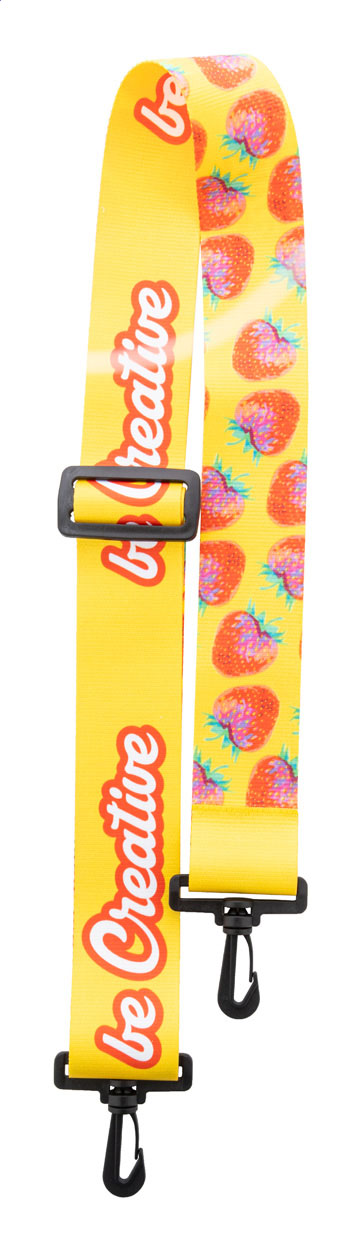 custom made schouderriem bedrukken met logo