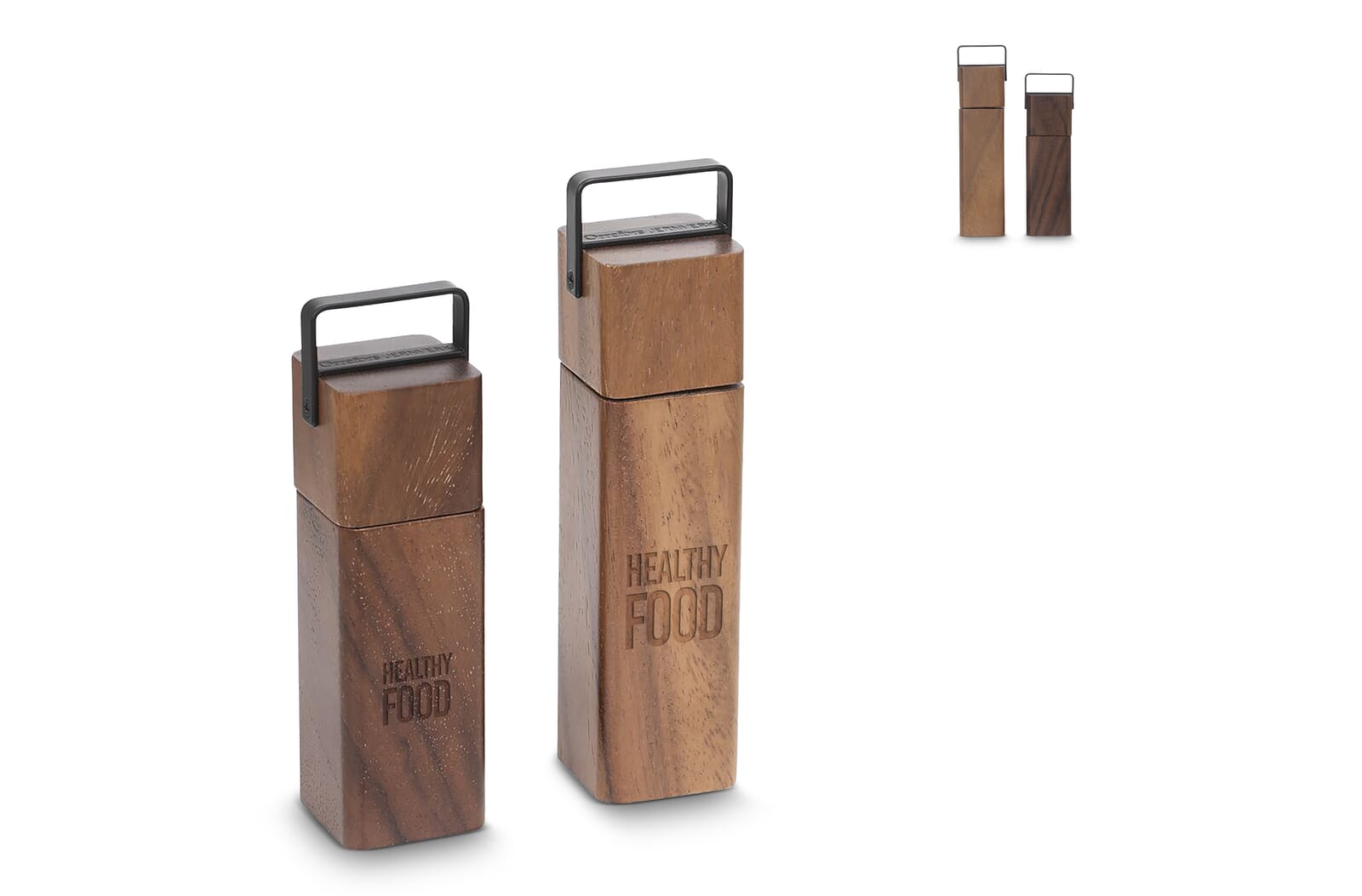 Orrefors Jernverk Zout- en Pepermolen BlackSmith serie bedrukken met logo