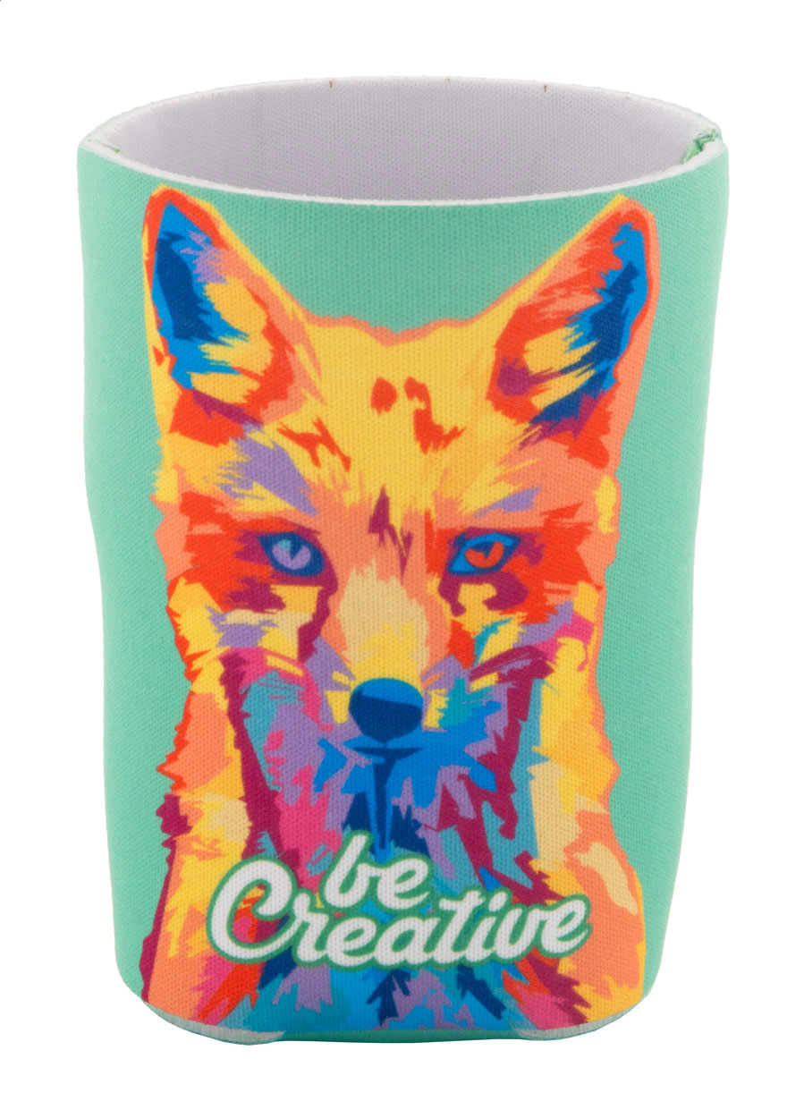 Custom made RPET-blikjeskoeler bedrukken met logo