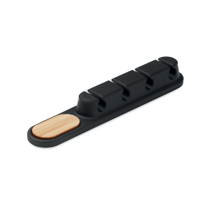 Siliconen kabelorganizer bedrukken met logo