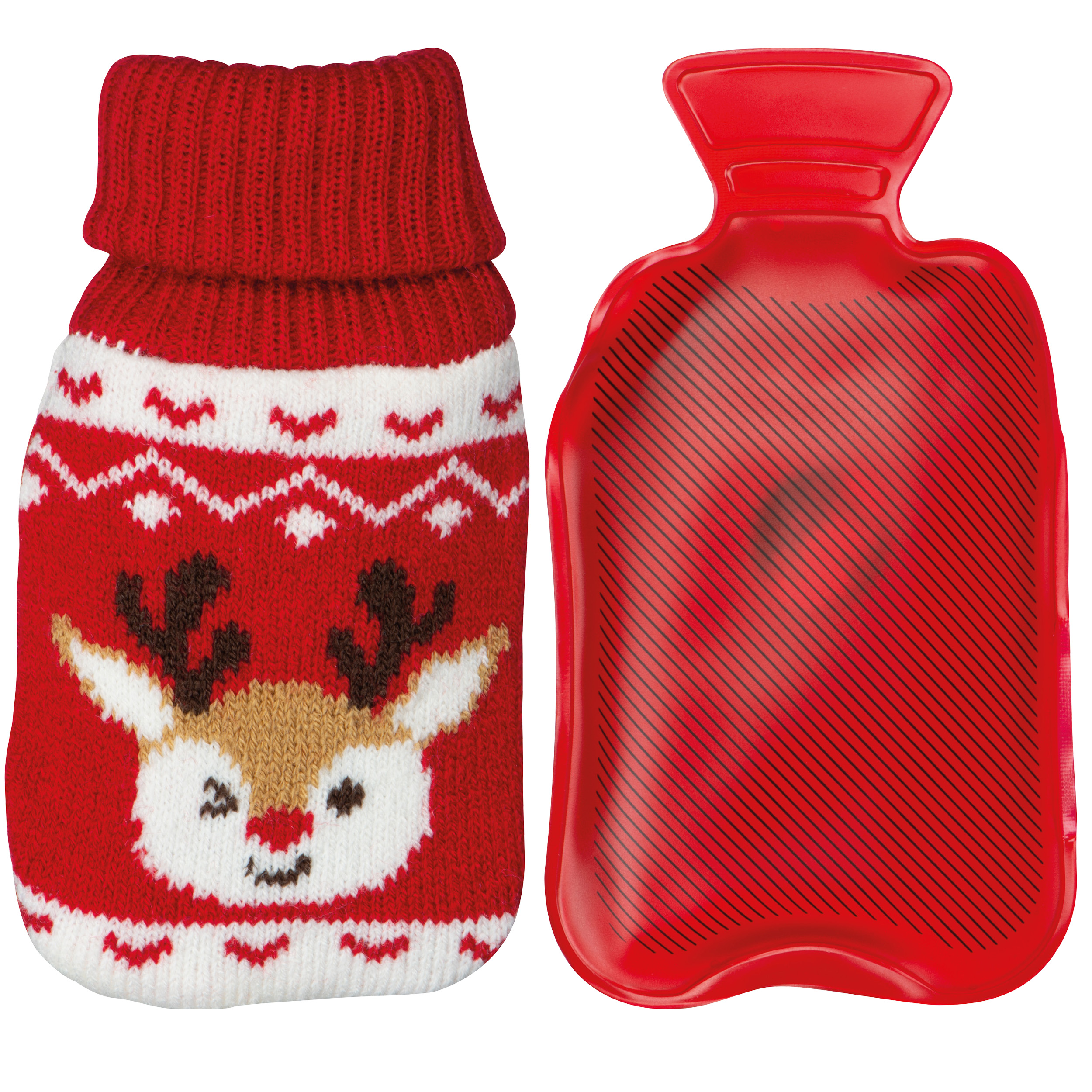 Handwarmer met kerstmotief bedrukken met logo