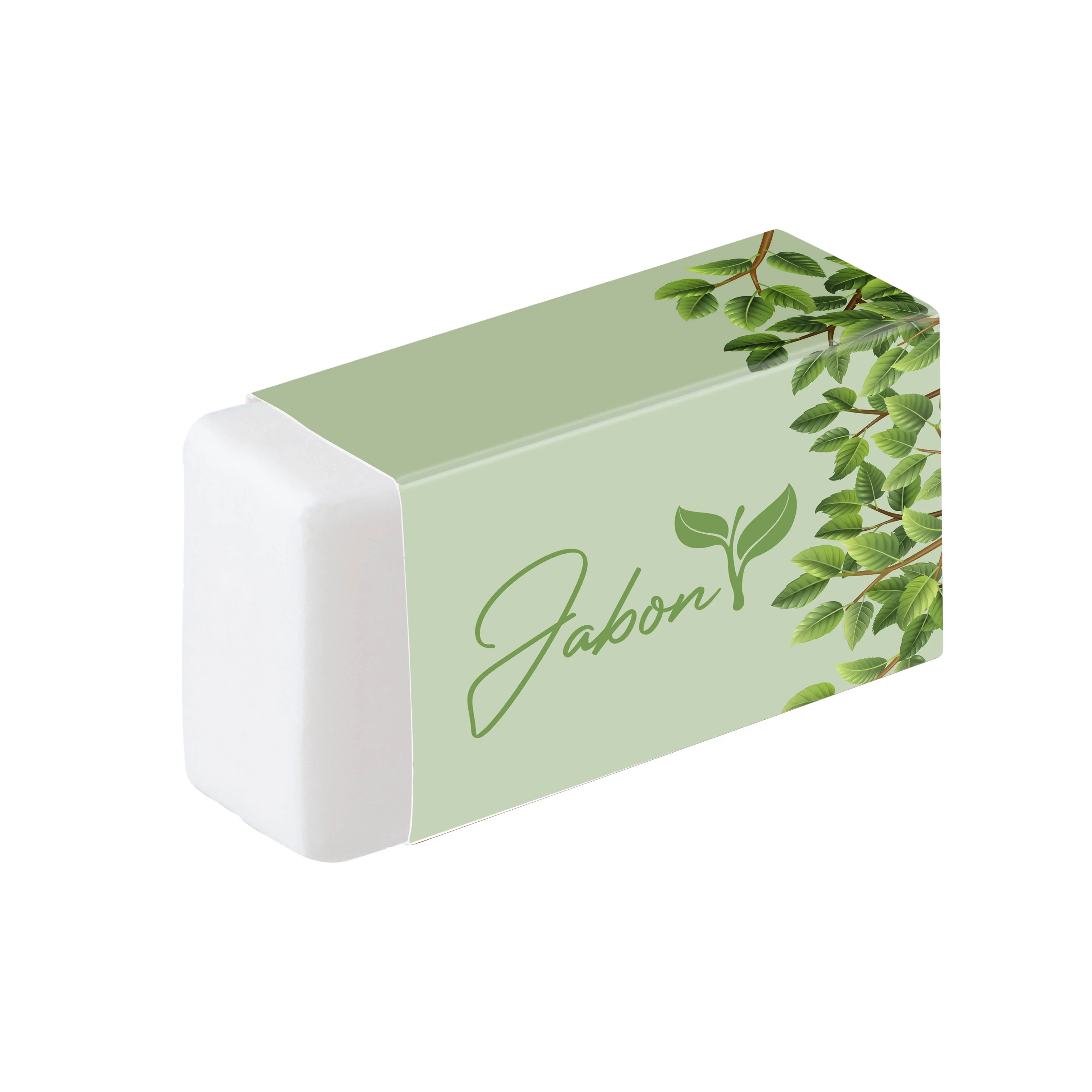 Soap in wrapper bedrukken met logo