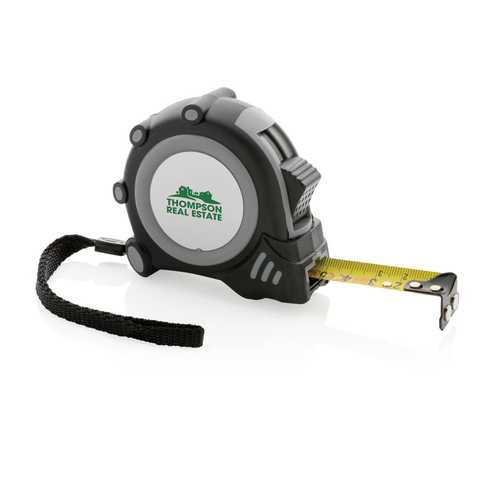 RCS Gerecycled Plastic Grip Rolmaat 5M/19mm bedrukken met logo