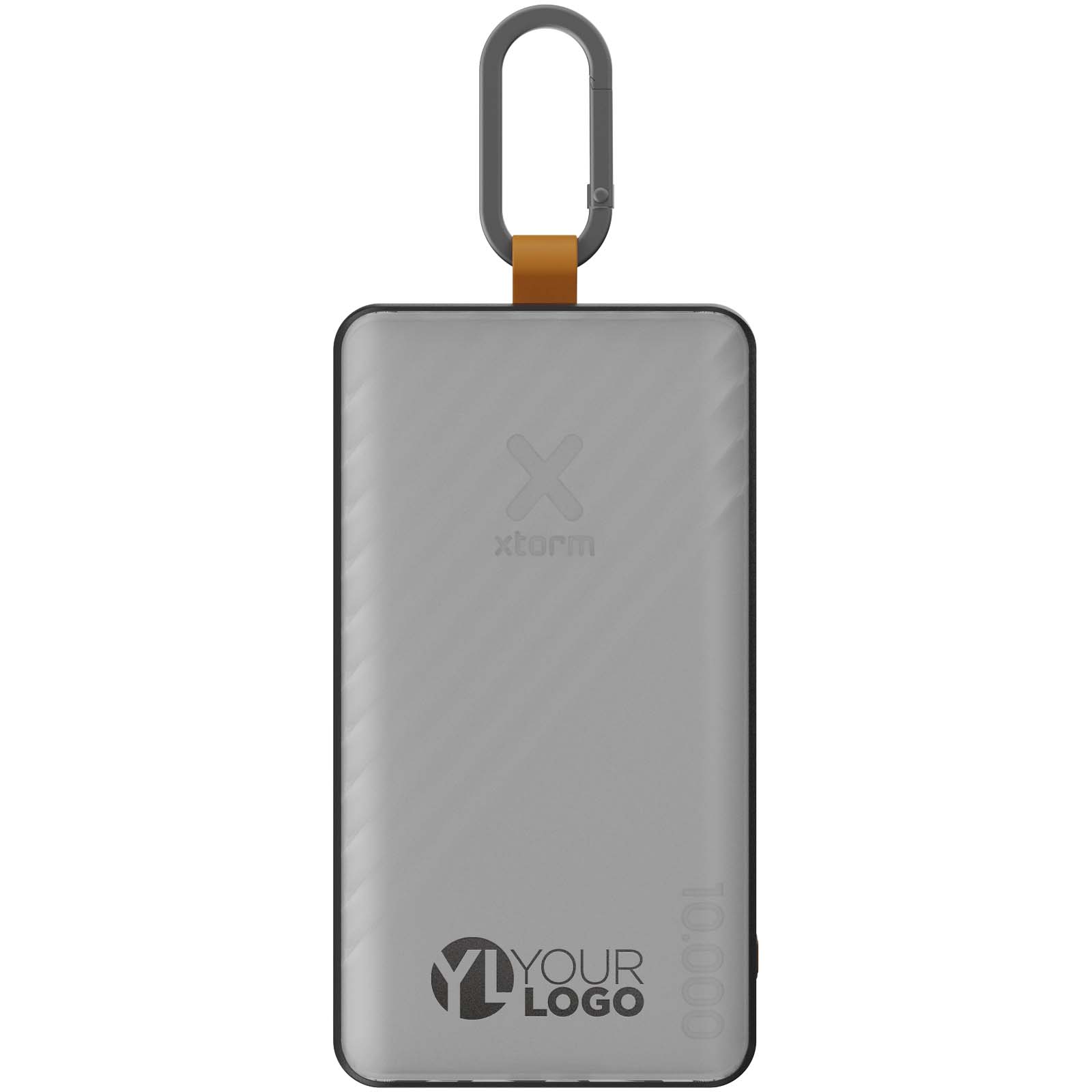 Xtorm XG2S101 Go2 10.000 mAh 15 W powerbank op zonne-energie met licht  bedrukken met logo