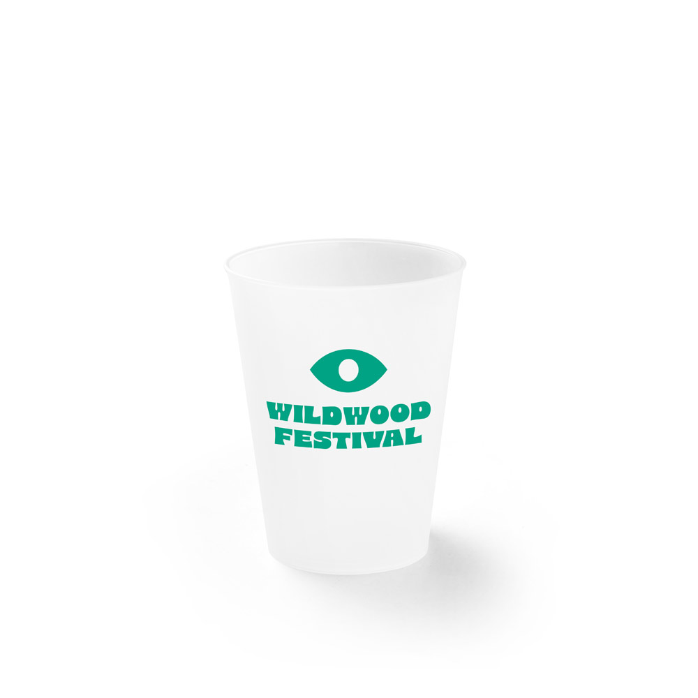 KANE S. PP festivalbeker 330 mL bedrukken met logo