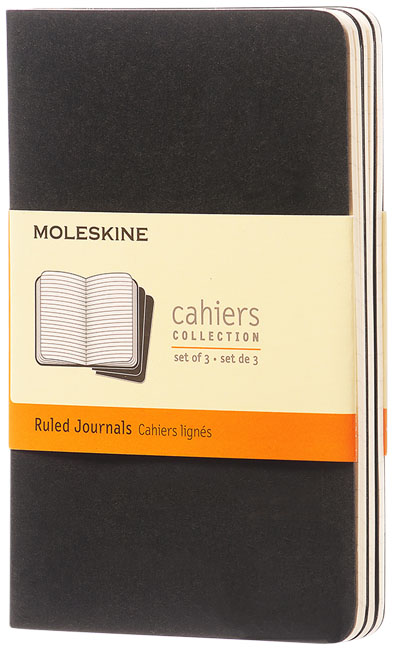 Moleskine Cahier Journal PK - gelinieerd bedrukken met logo