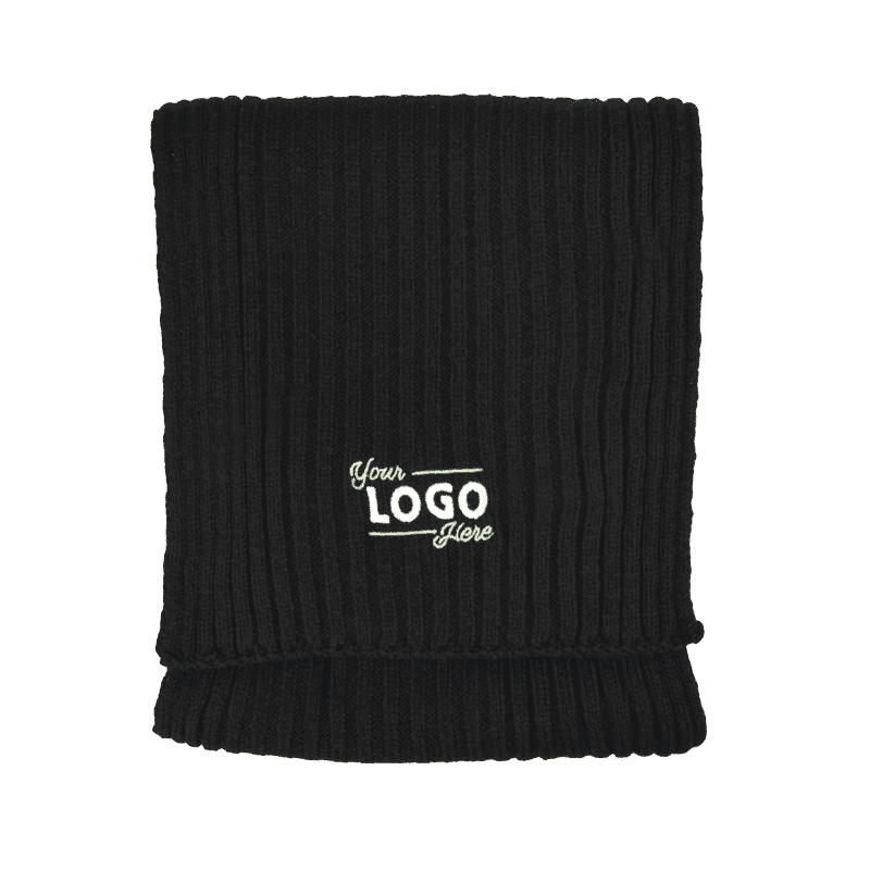 Axams grof gebreide sjaal  bedrukken met logo