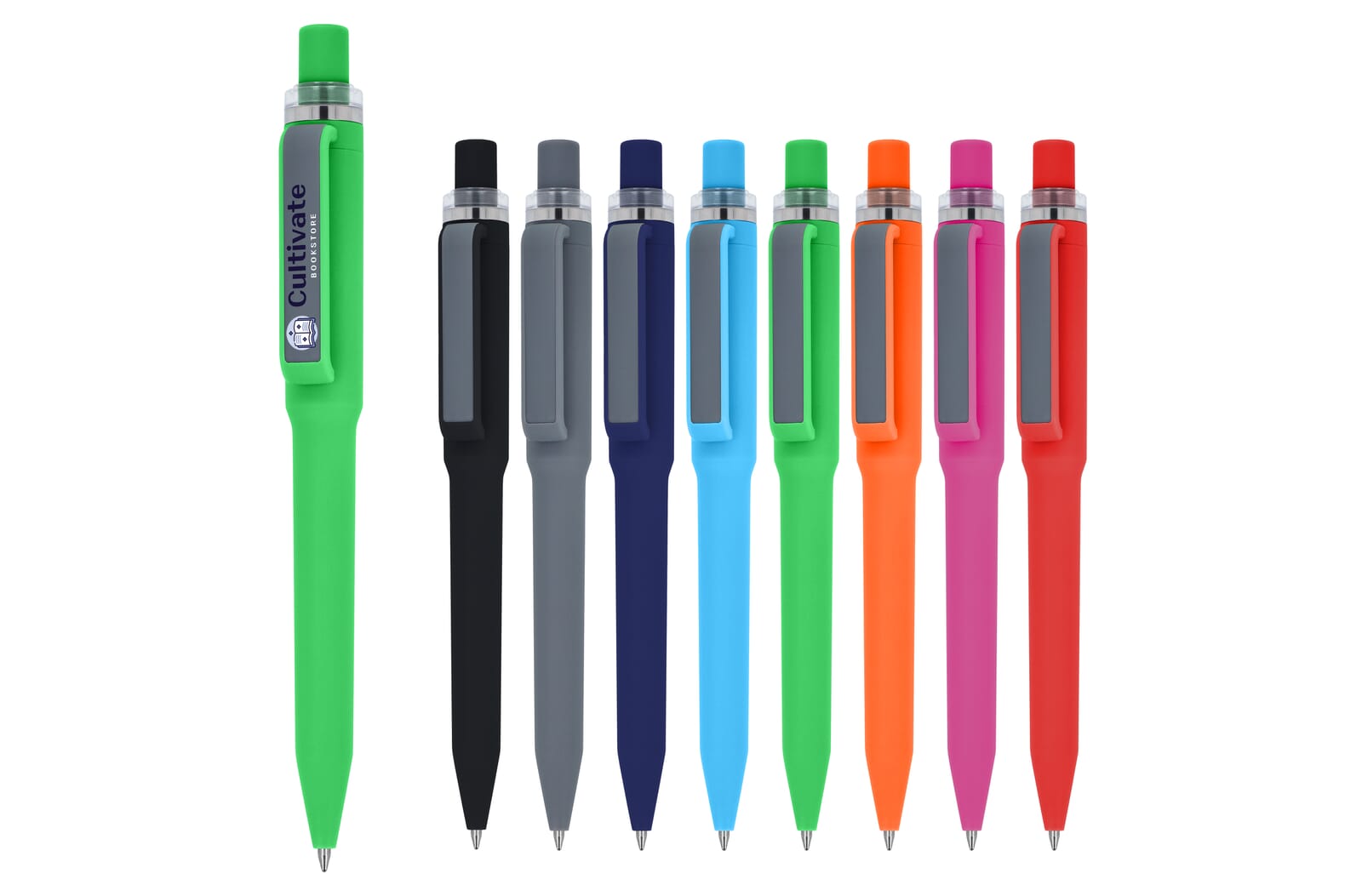 Ozzy pen soft touch bedrukken met logo