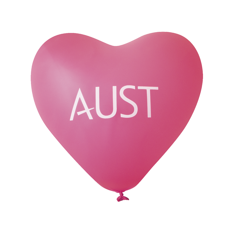 Hartballon (33 cm) bedrukken met logo