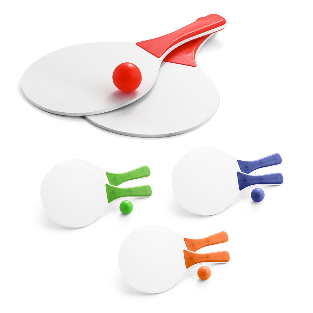 FILIPINAS. MDF strand rackets bedrukken met logo