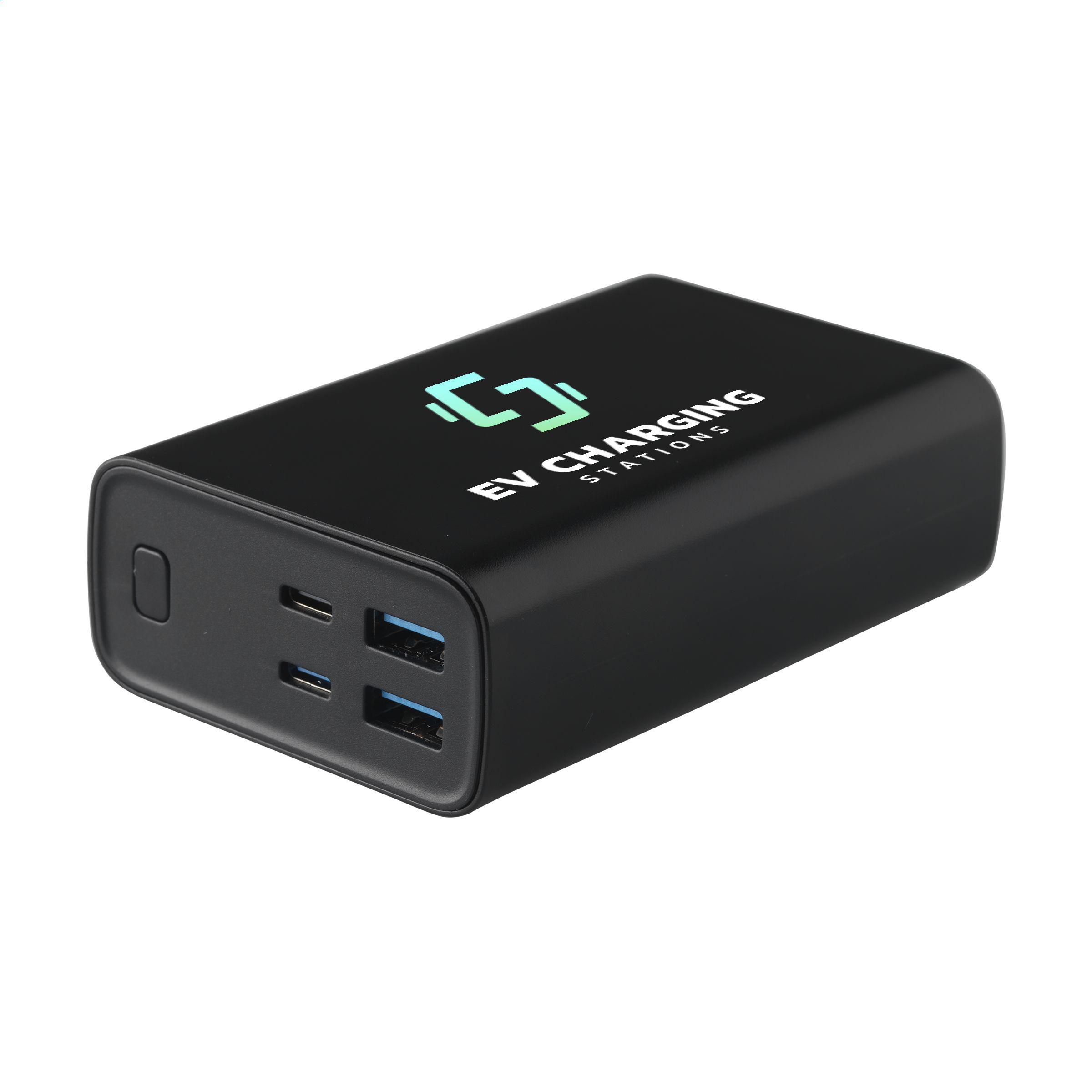 Powerbank RCS Recycled ABS 20000 oplader bedrukken met logo