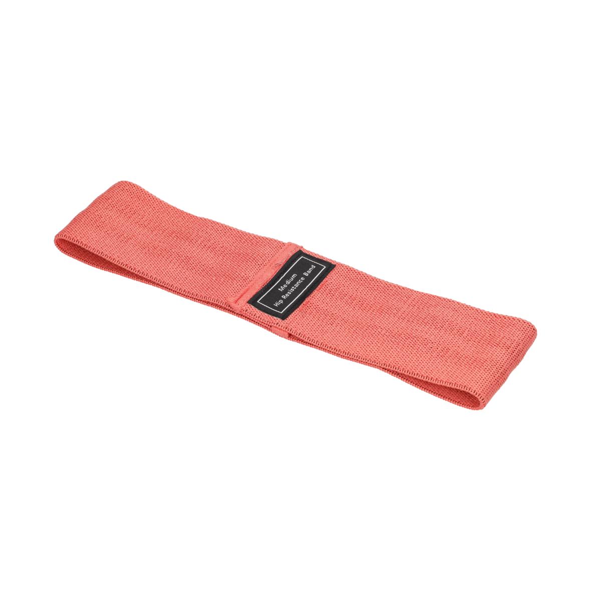 Powerbands Resistance medium weerstand, rood bedrukken met logo