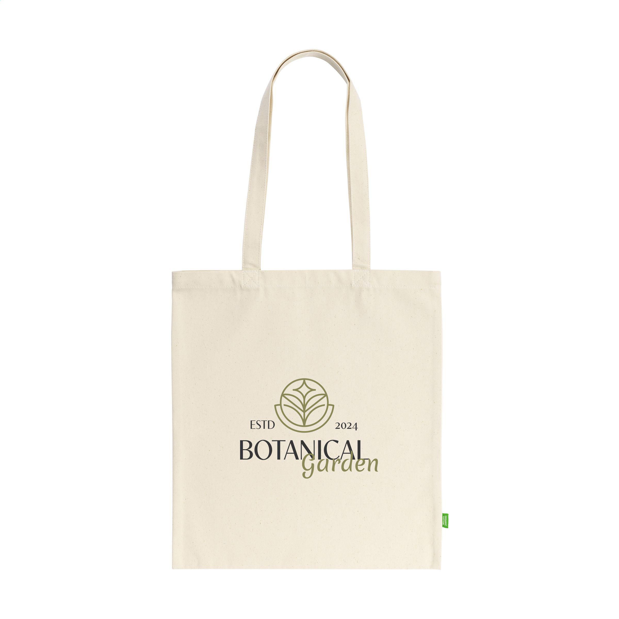 CanvasBag Organic draagtas (320 g/m²) bedrukken met logo