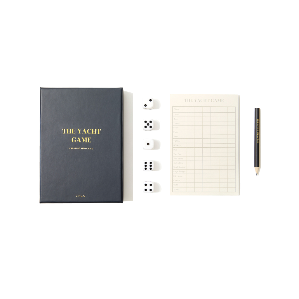 VINGA Yahtzee Salontafelspel bedrukken met logo