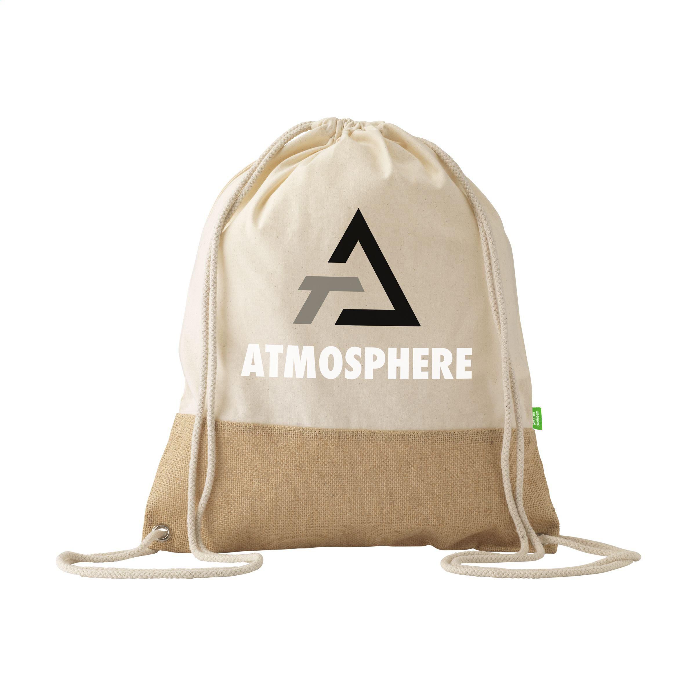 Combi Organic Backpack (160 g/m²) rugzak bedrukken met logo