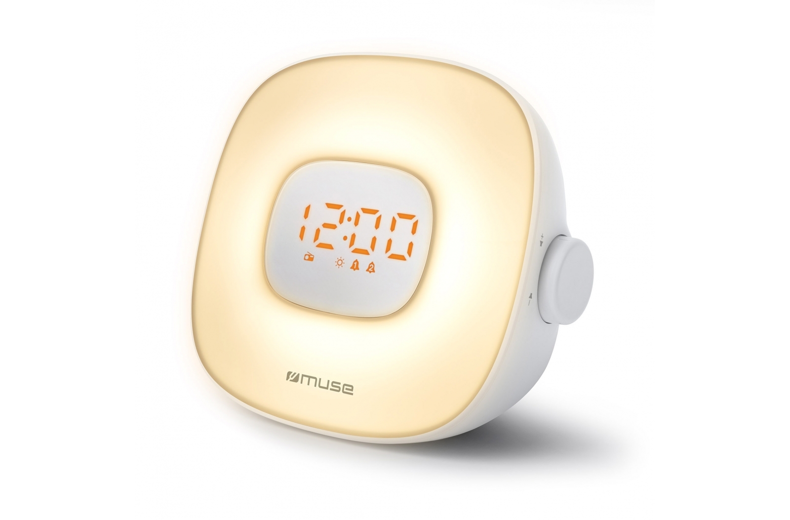 ML-198 | Muse wake up light FM radio bedrukken met logo