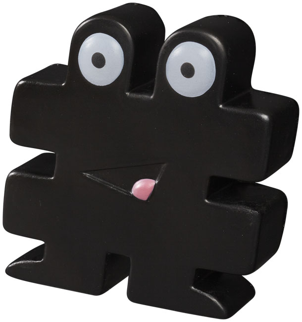 Smiley Hashtag anti stress bedrukken met logo