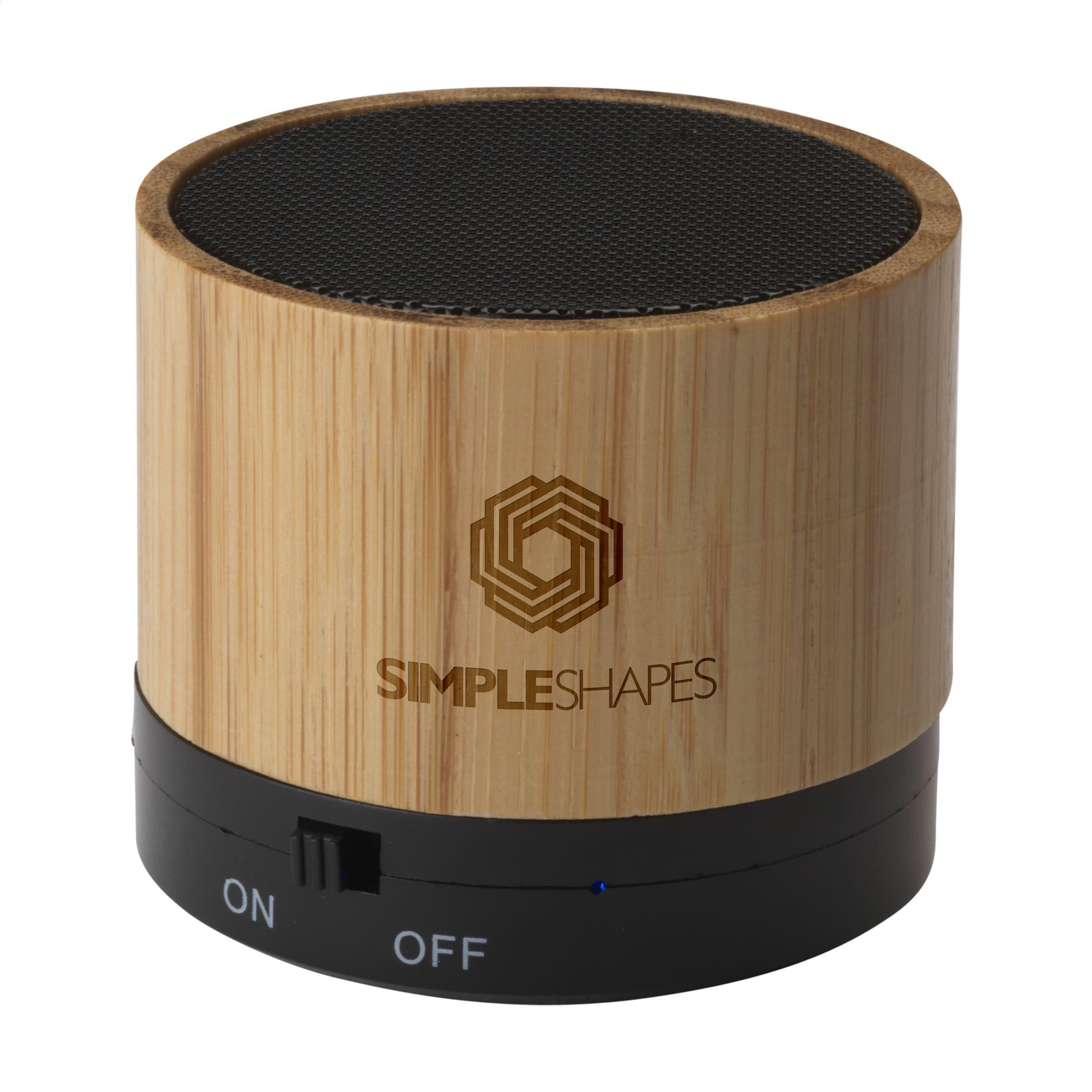 Bambox FSC-100% Bamboo Speaker draadloze speaker bedrukken met logo