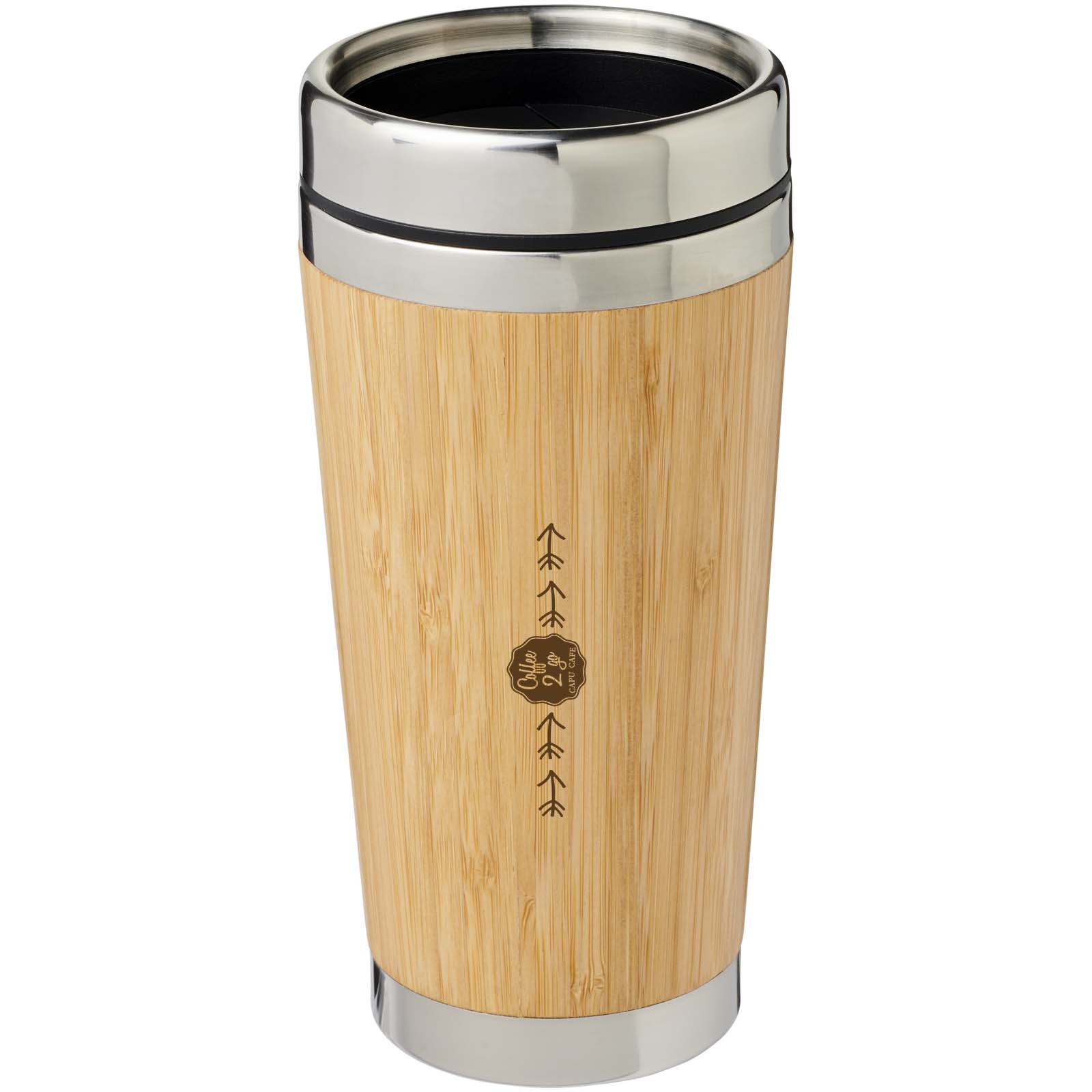 Bamboo2Go thermosbeker (450 ml) bedrukken met logo