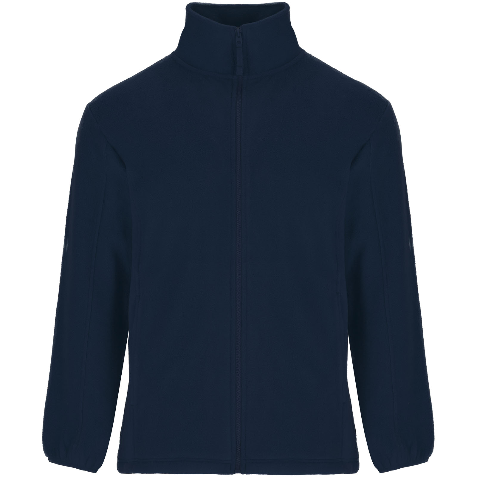 Artic fleece herenjack met volledige rits bedrukken met logo