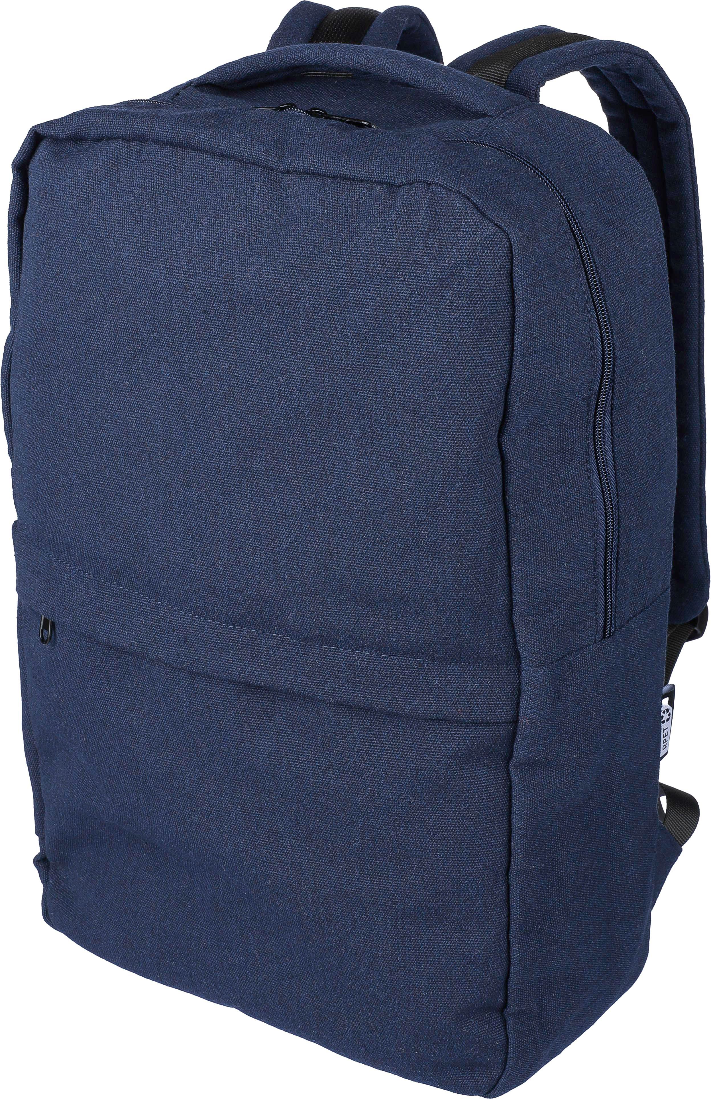 Gerecyclede polycotton (330 gsm) rugzak Seraphina bedrukken met logo