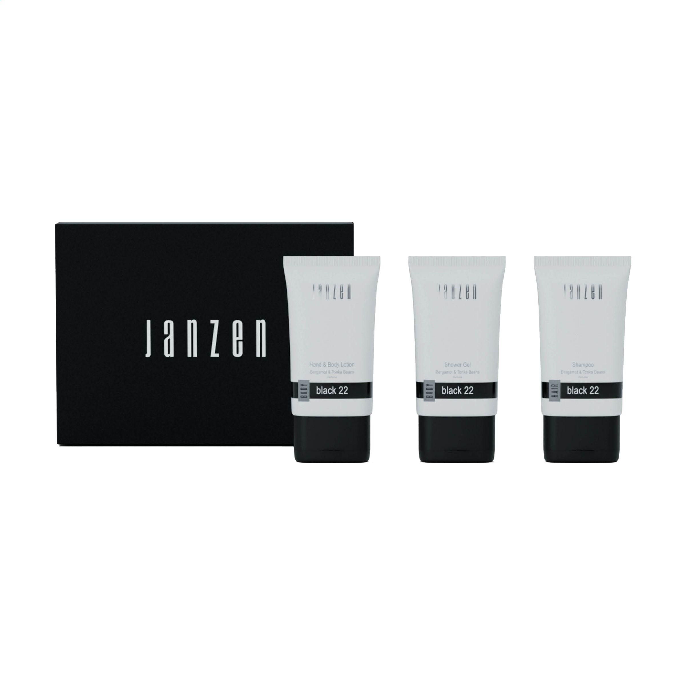JANZEN Direct Mail Giftset Black 22 - 3 items bedrukken met logo