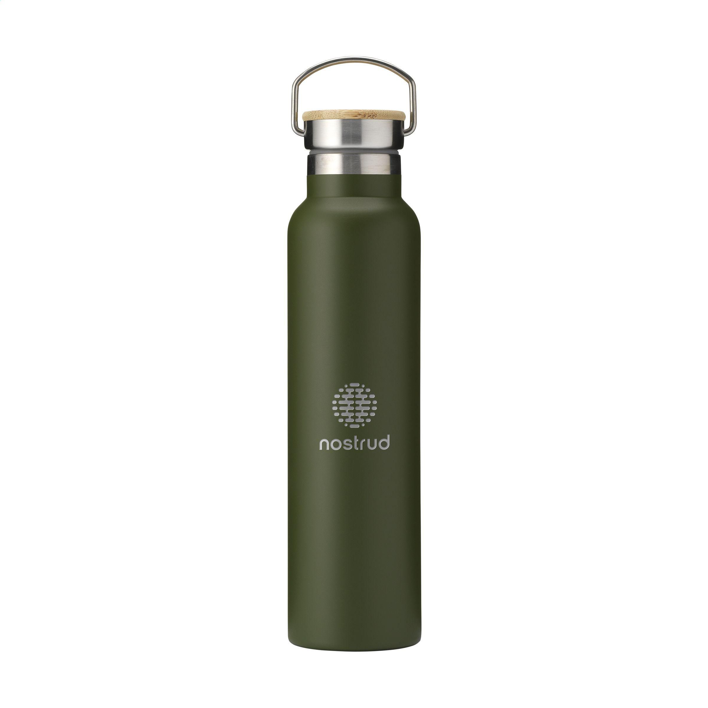 Nordvik RCS Recycled Steel 750 ml drinkfles bedrukken met logo