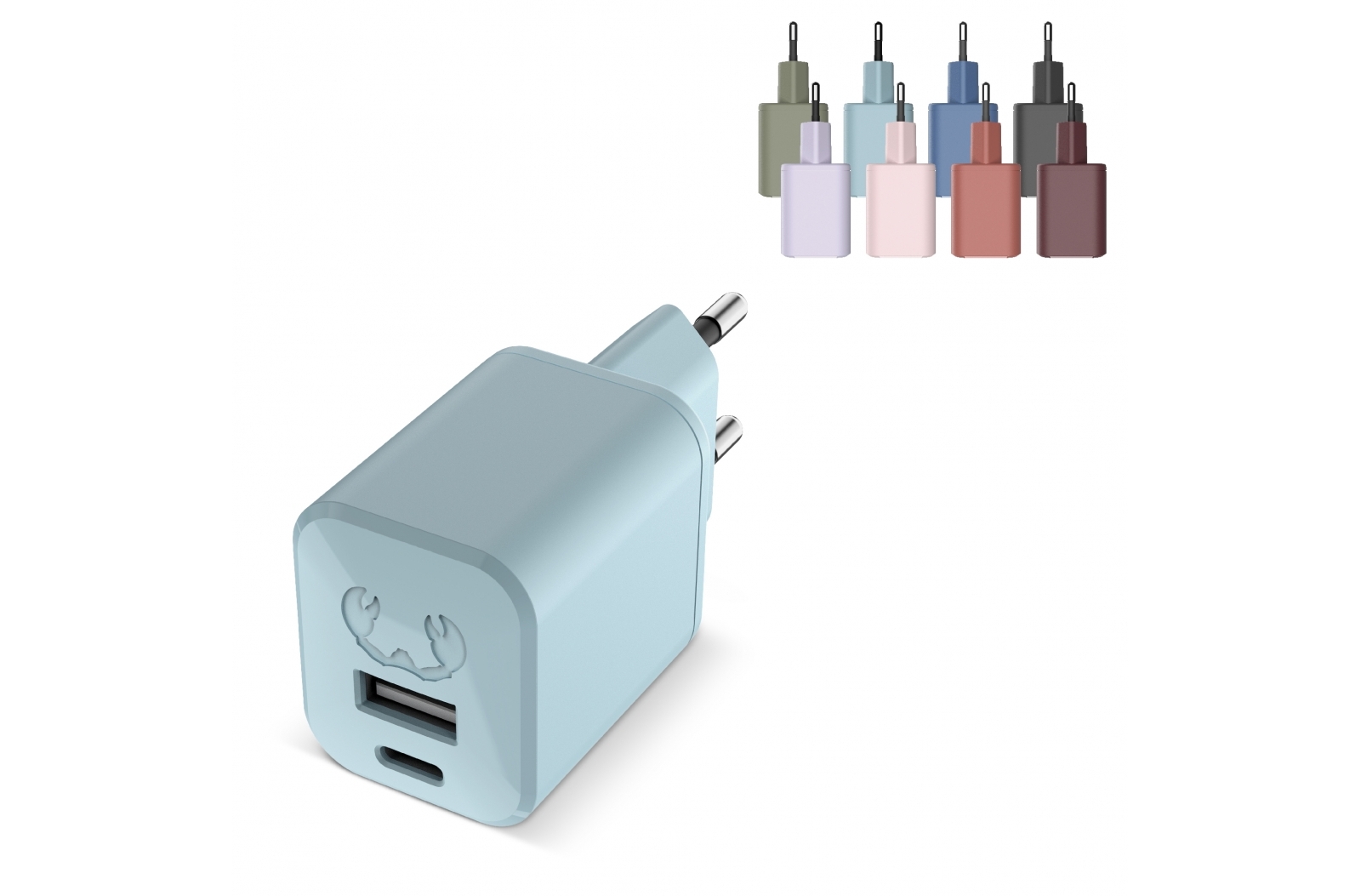 Fresh 'n Rebel Mini Charger USB-C + A PD // 30W bedrukken met logo