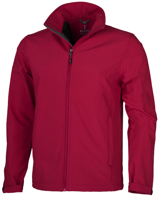 Maxson softshell heren jas bedrukken met logo
