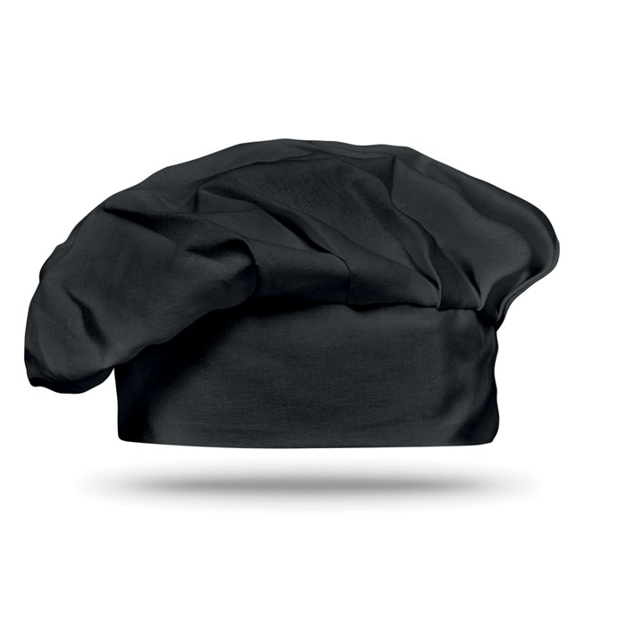 Chef katoenen koksmuts (130 g/m²) bedrukken met logo