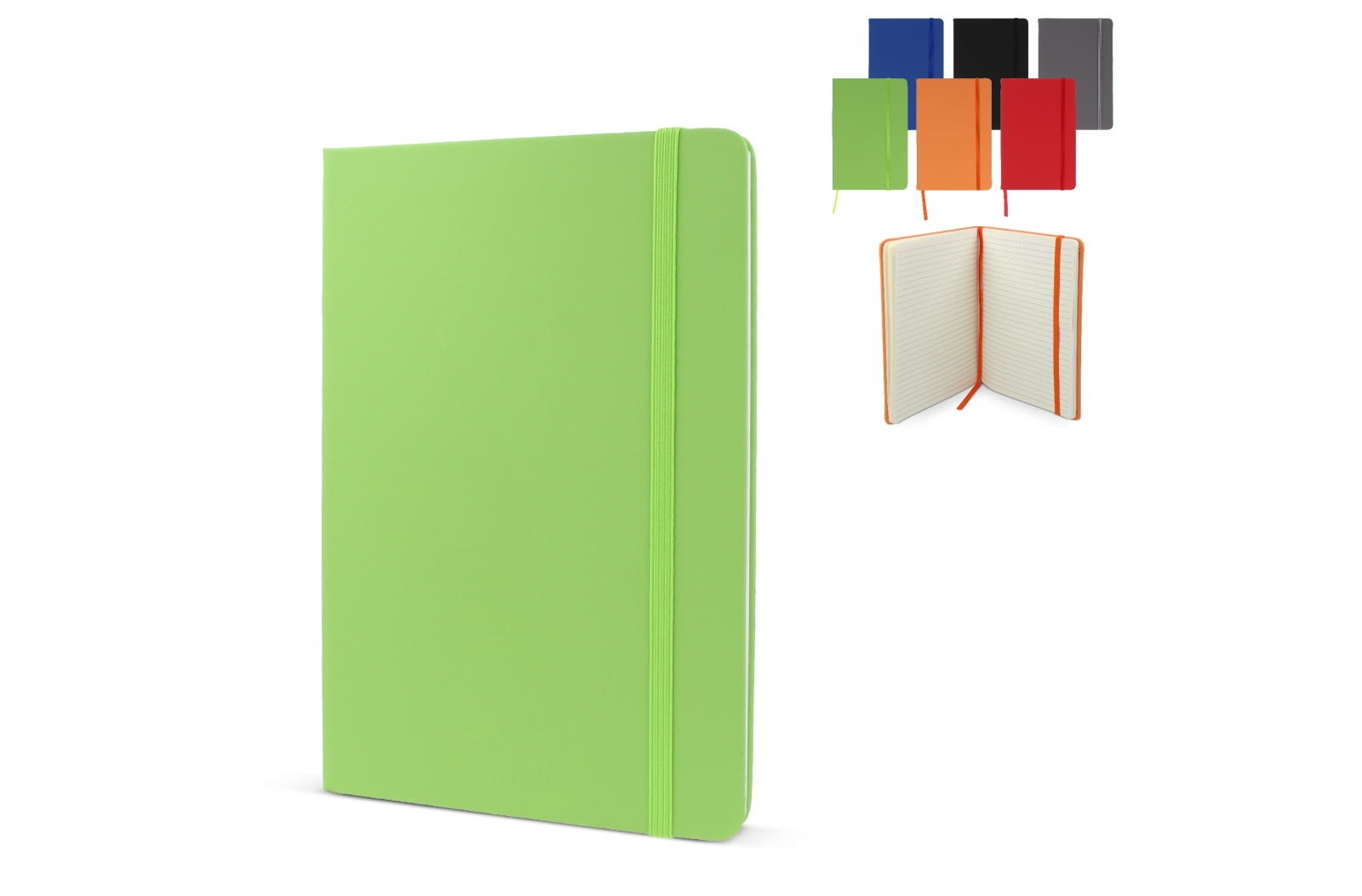 Evita Notitieboek R-PET/PU GRS A5 bedrukken met logo