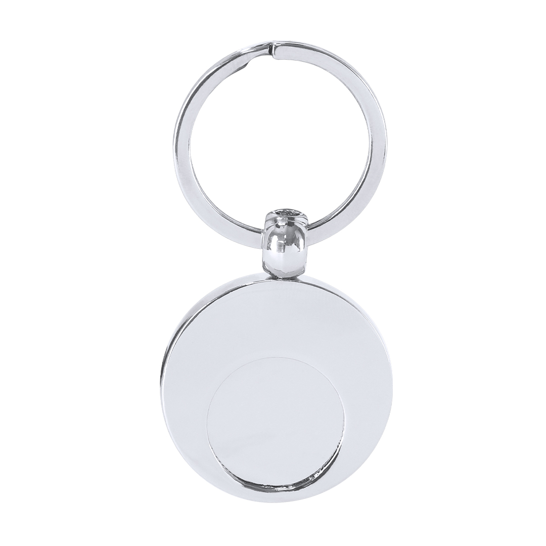 Munt-Sleutelhanger Mican bedrukken met logo