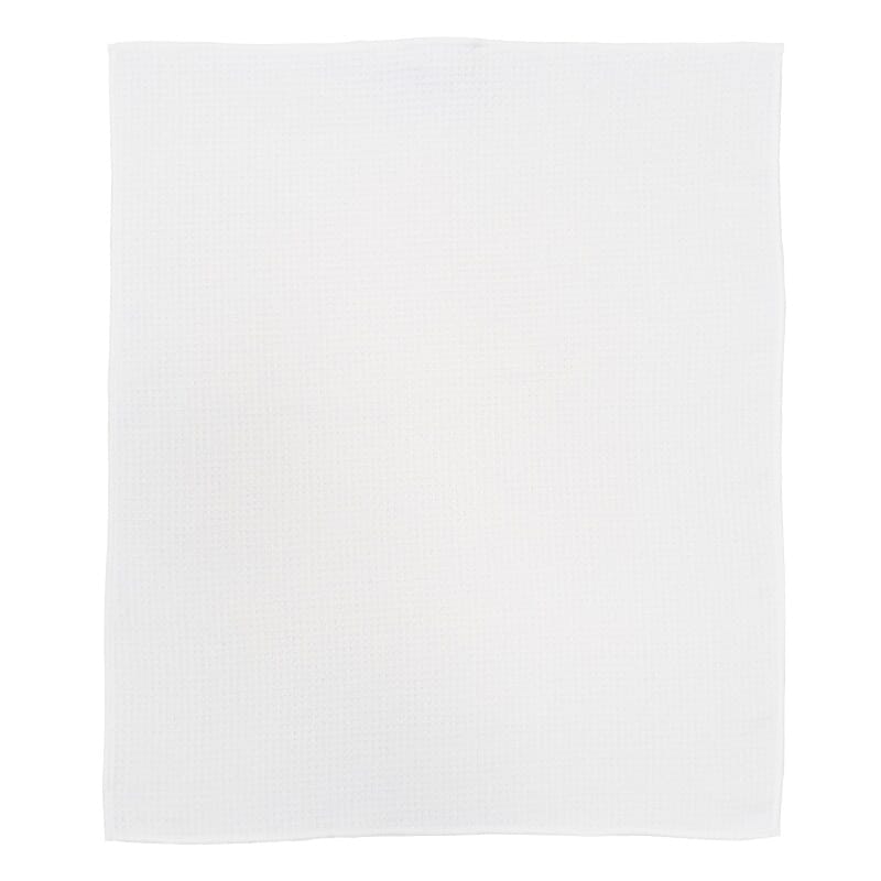 Sublimatie theedoek met reliëf structuur, 60x50 cm, 360 gr/m² bedrukken met logo