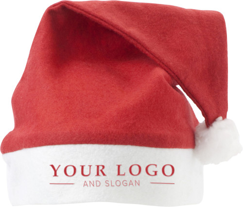 Kerstmuts Jingle bedrukken met logo