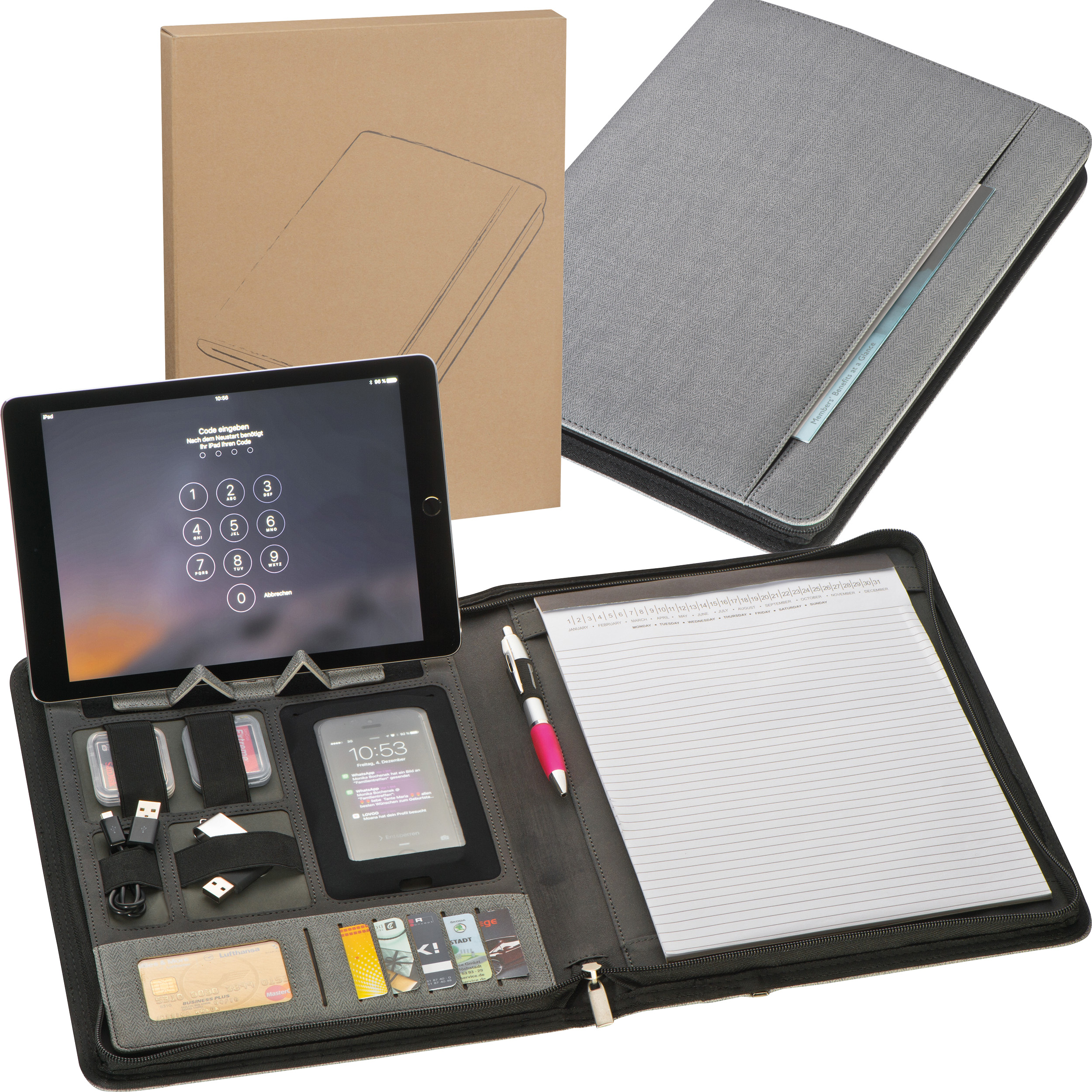 Victor A4 map bedrukken met logo