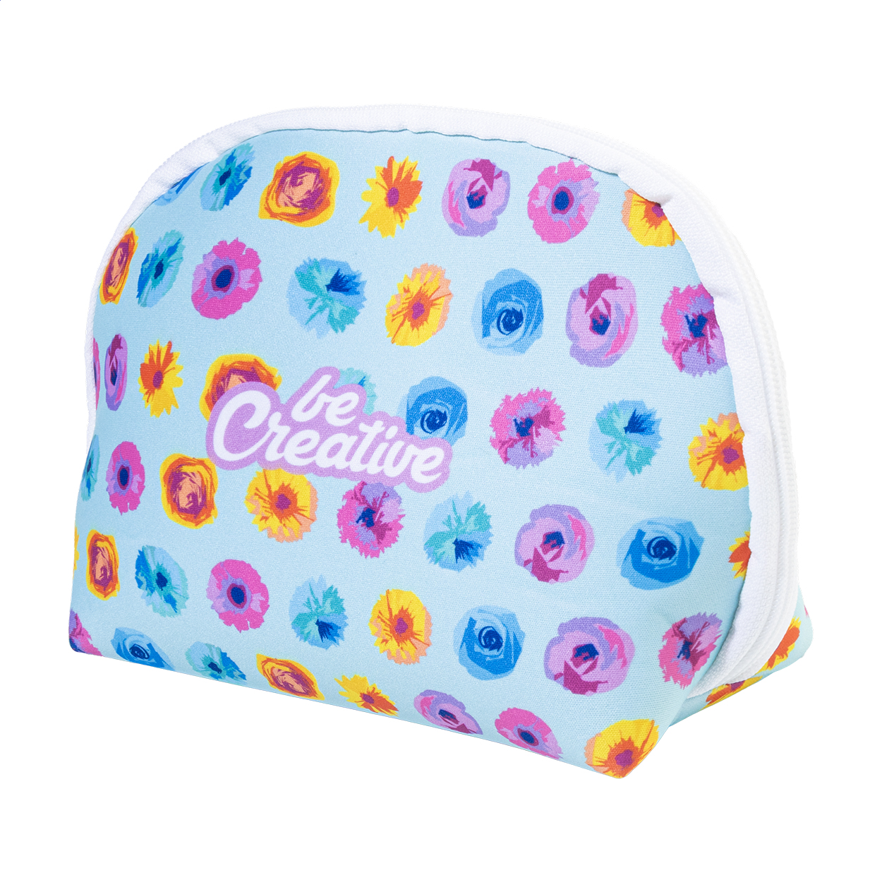 CreaBeauty Soft M custom made RPET toilettas bedrukken met logo