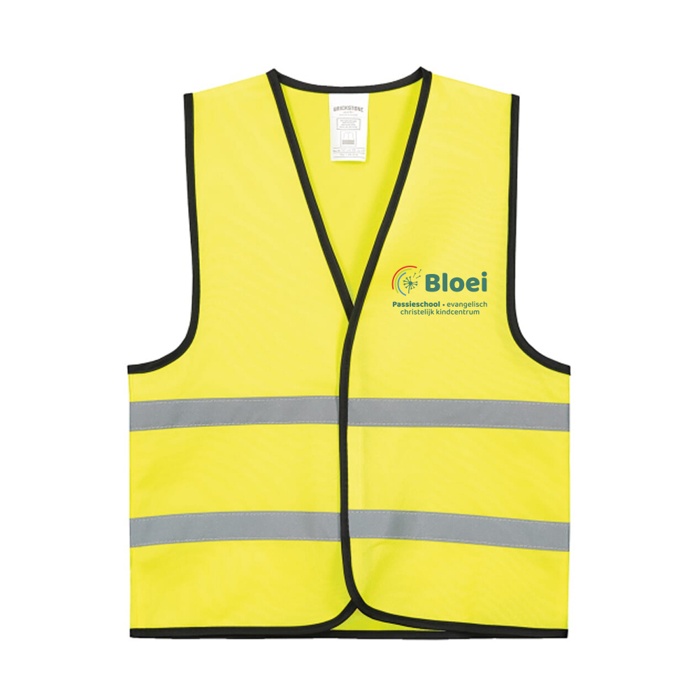 Kinder veiligheidsvest (3-6 jaar) bedrukken met logo