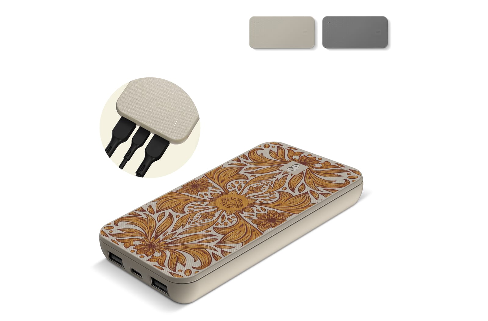 GP B+ Series Powerbank 10000 mAh bedrukken met logo