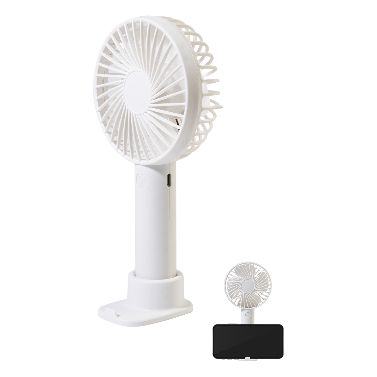 Chillmax RPP oplaadbare handventilator bedrukken met logo