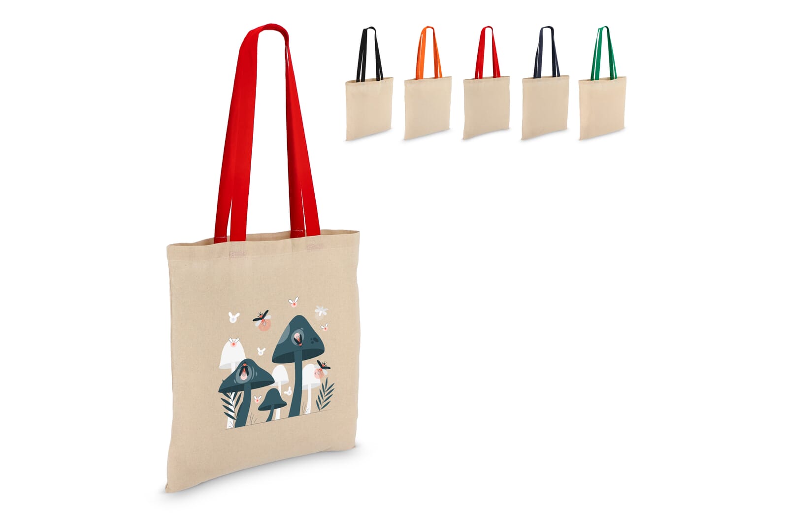 Katoen Tote OEKO-TEX® 38 x 42cm 140g/m² bedrukken met logo