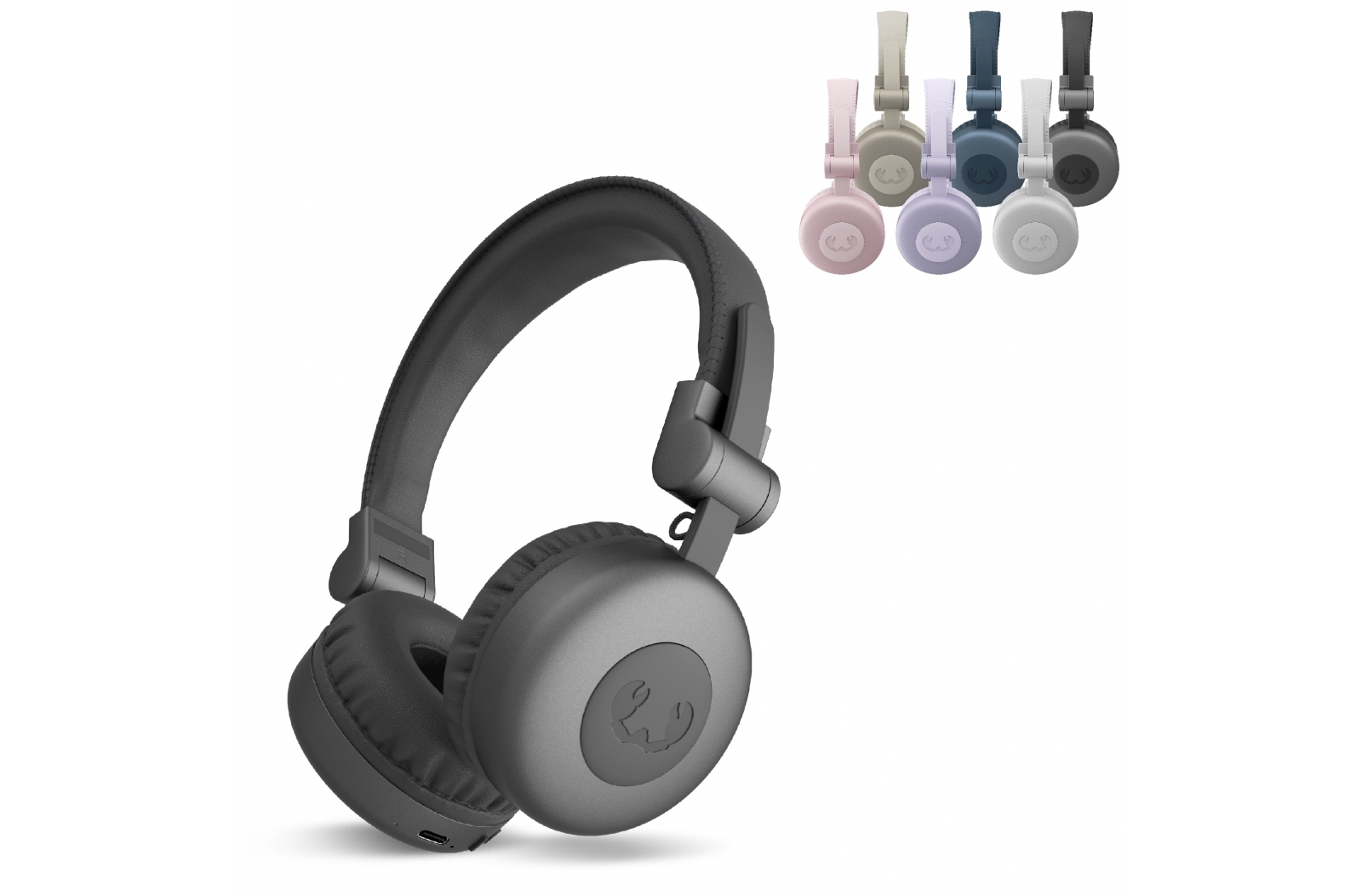 Fresh 'n Rebel Clam Core - Wireless over-ear headphones with ENC bedrukken met logo