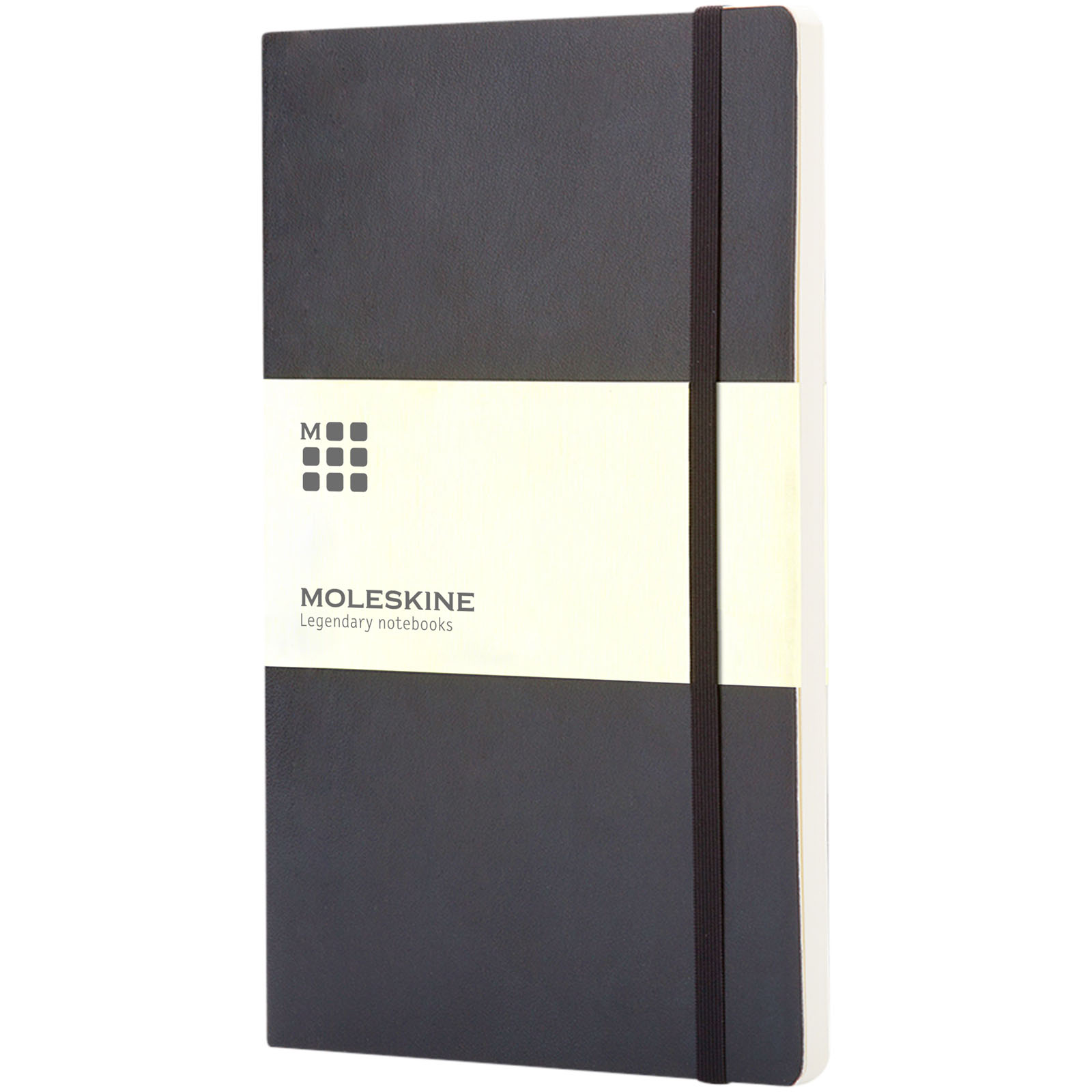 Moleskine L soft cover notitieboek - effen bedrukken met logo