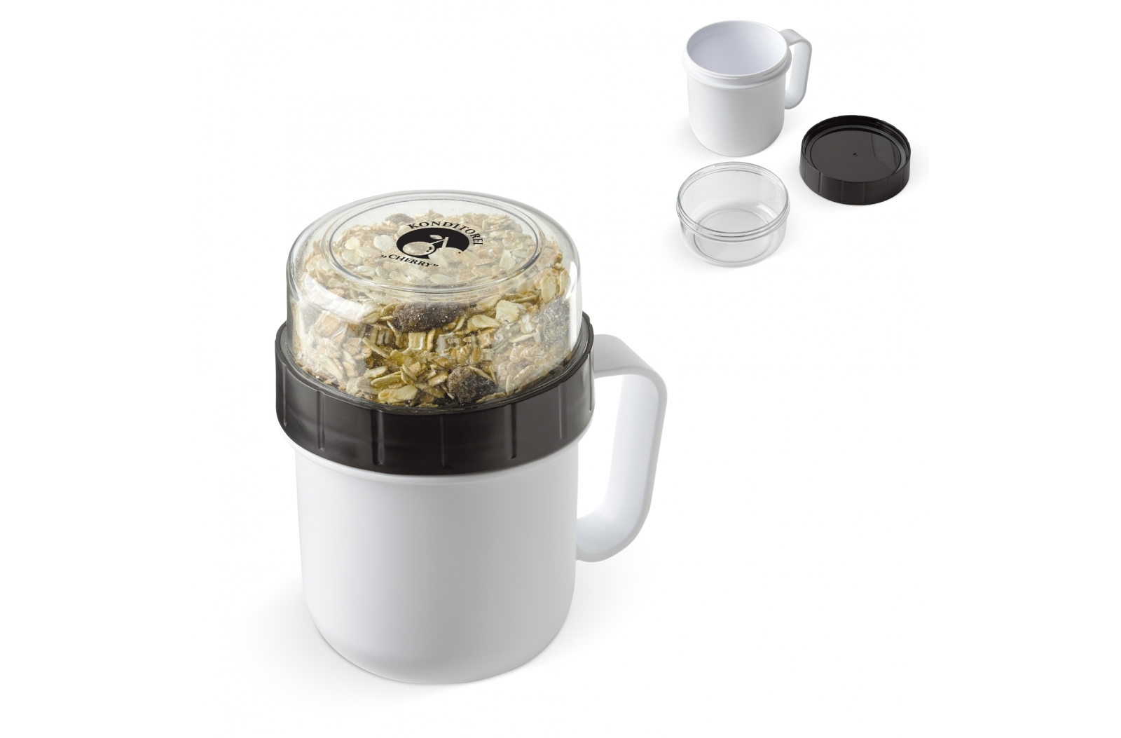 LunchMug mueslibeker bedrukken met logo