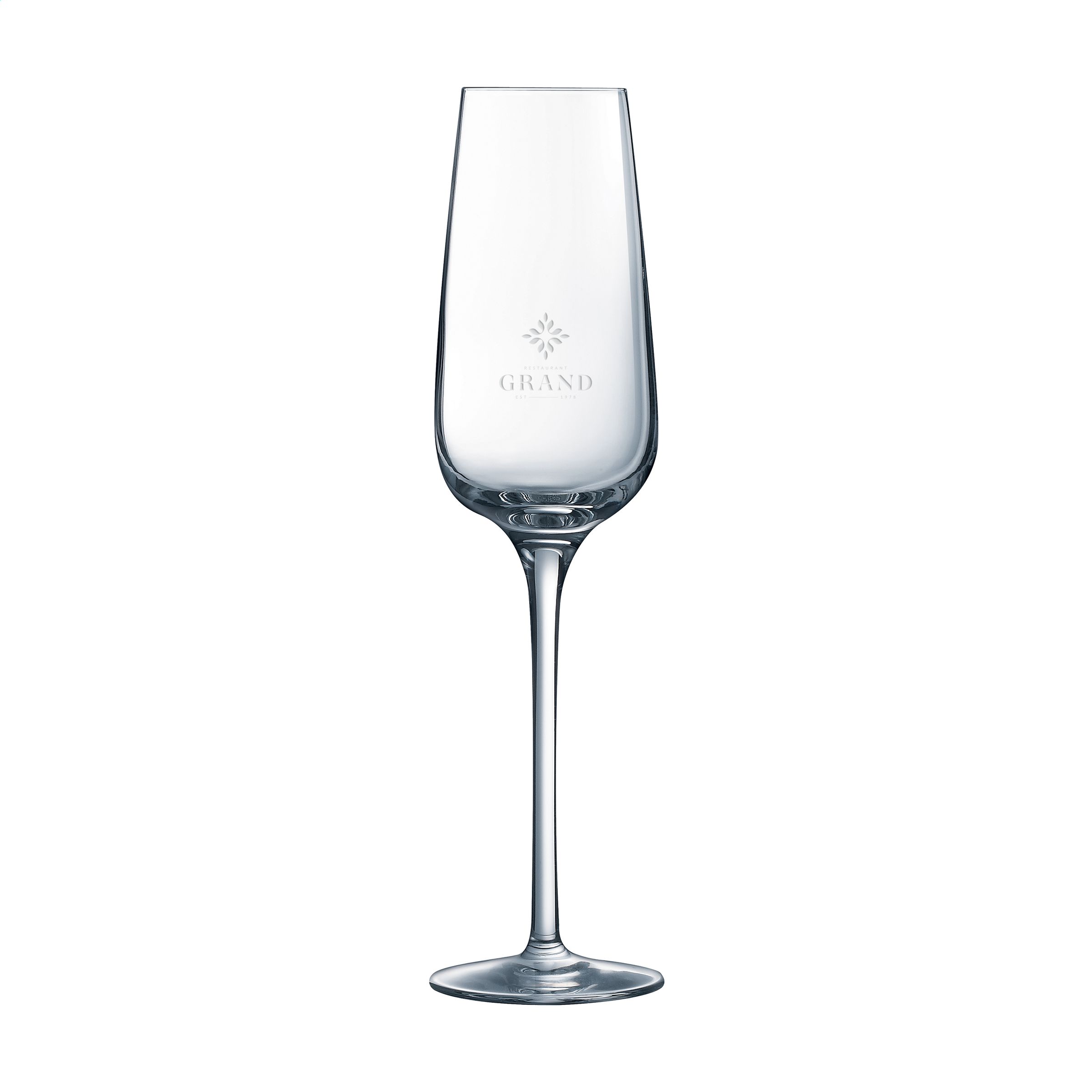 Riviera Champagneglas 210 ml bedrukken met logo